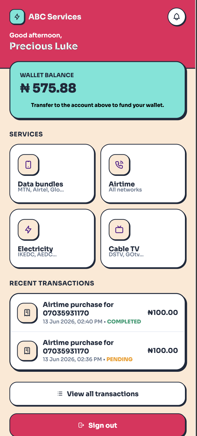 Dashboard Preview